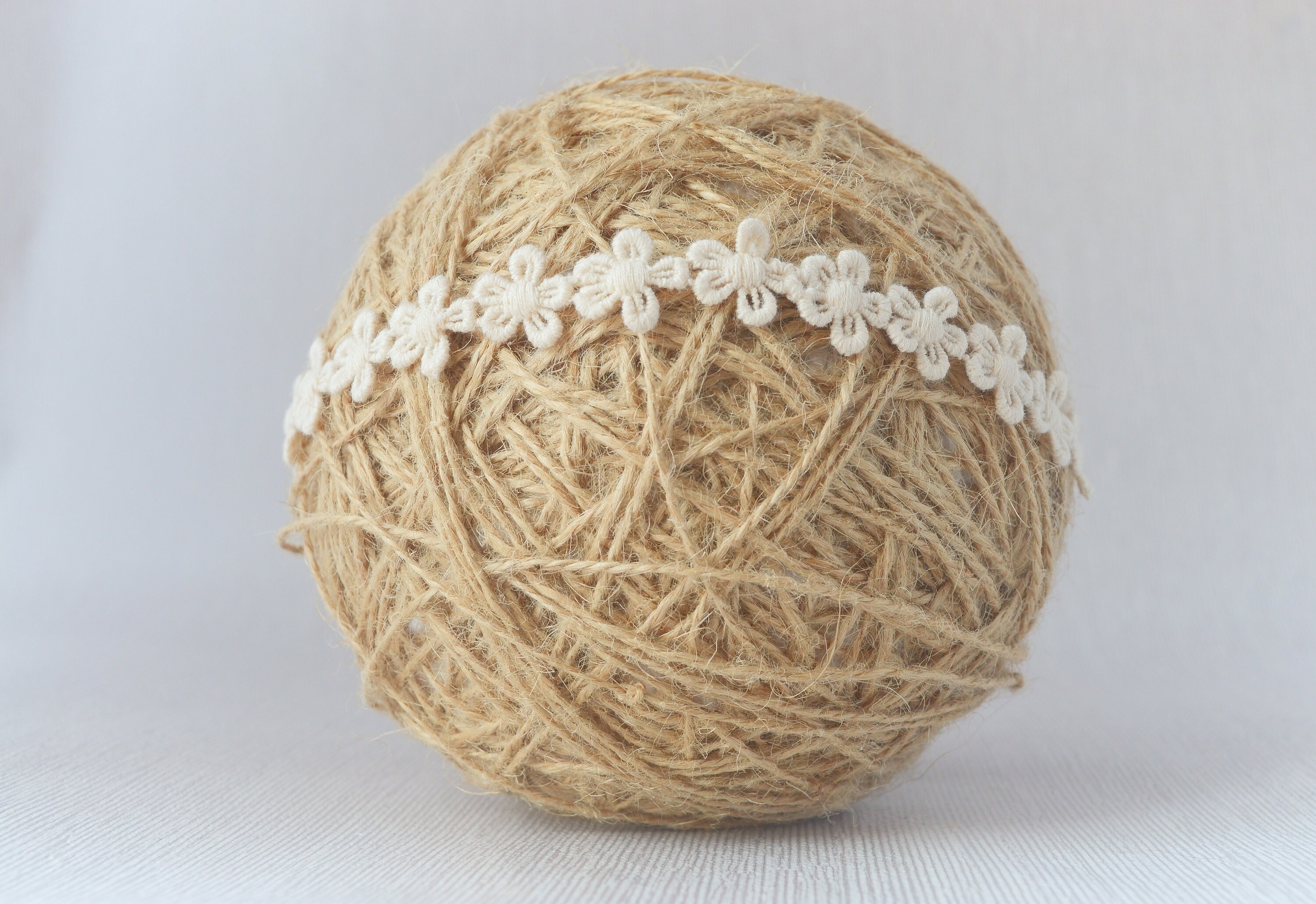 Baby Tiara Hair Band for Baptism Christening Lace Beige Etsy UK