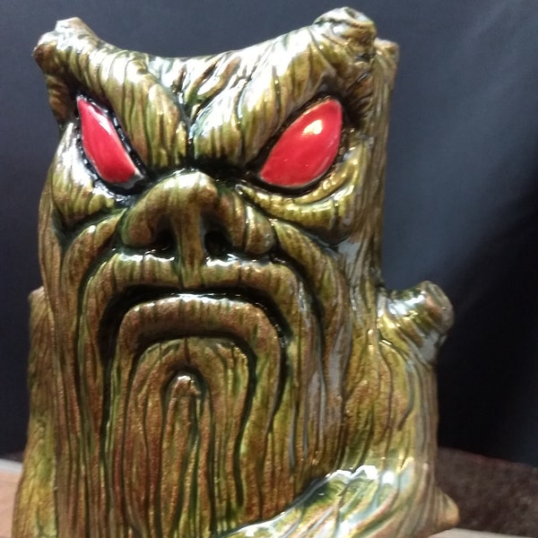 Tabonga Tree Demon ceramic tiki mug #RE-1