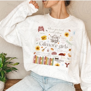 Gilmore Girl Favorites Digital download, SVG, PNG, T-shirt,Cute,Comfy, Gift,Holiday,DTF, Sublimation,Print,Clipart, stars hollow,Lukes Diner