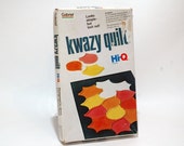 Kwazy Quilt Puzzle game from Gabriel VINTAGE COMPLETE (Read Description)