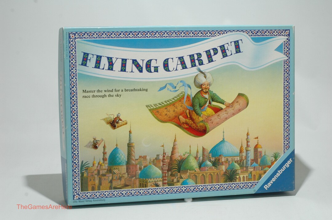 Flying Carpet Game Ravensburger 1988 COMPLETE Etsy