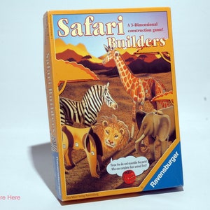 Safari Builders Game - Ravensburger 1994 COMPLETE