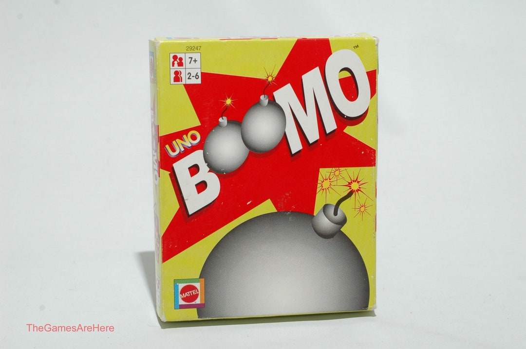 Boomo Card Game Mattel 2001 COMPLETE Etsy