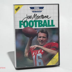 Joe Montana Football - Sega Master System 1990