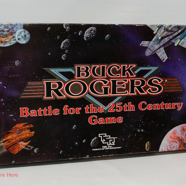 Buck Rogers Battle for the 25th Century Game - TSR 1988 COMPLETE (read description)