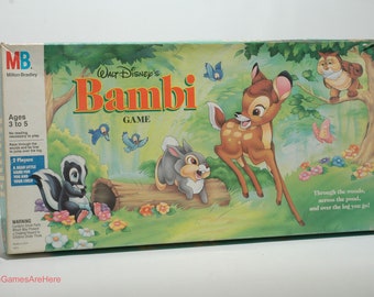 Walt Disney Bambi Game - Milton Bradley 1992