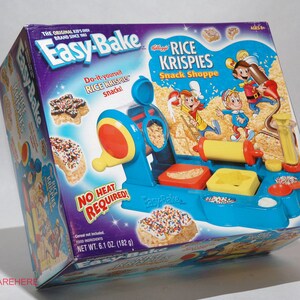 Easy Bake Kellogg&#39;s Rice Krispies Snack Shop - Hasbro 2002 w New Parts