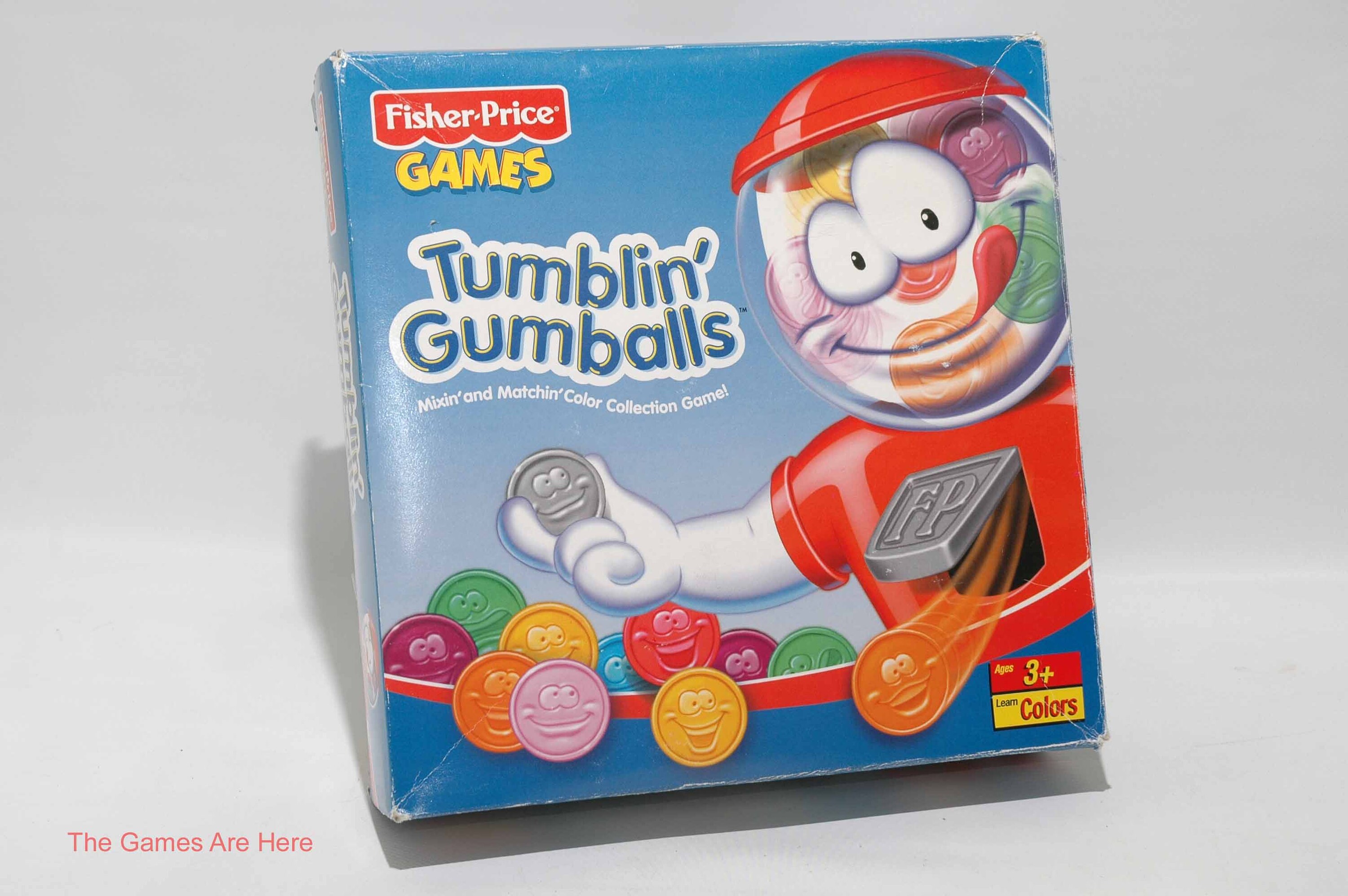 Tumblin Gumballs Game - Fisher Price 2000 COMPLETE