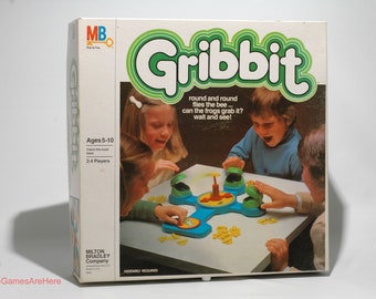 Gribbit Game - Milton Bradley 1979 COMPLETE