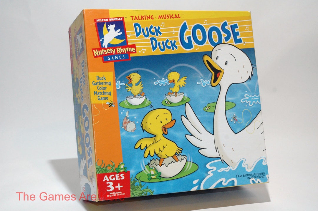 Duck Duck Goose Game Milton Bradley 2003 COMPLETE W Repaired Etsy