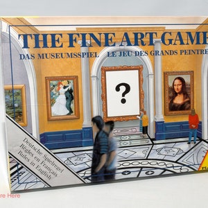 The Fine Art Game - Piatnik 1996 COMPLETE (Read Description)