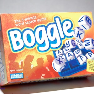 Boggle the 3 Minute Word Game - Parker Brothers 1999 COMPLETE (read description)