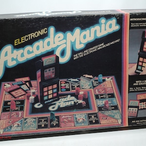 Arcade Mania Game - Milton Bradley 1983 COMPLETE