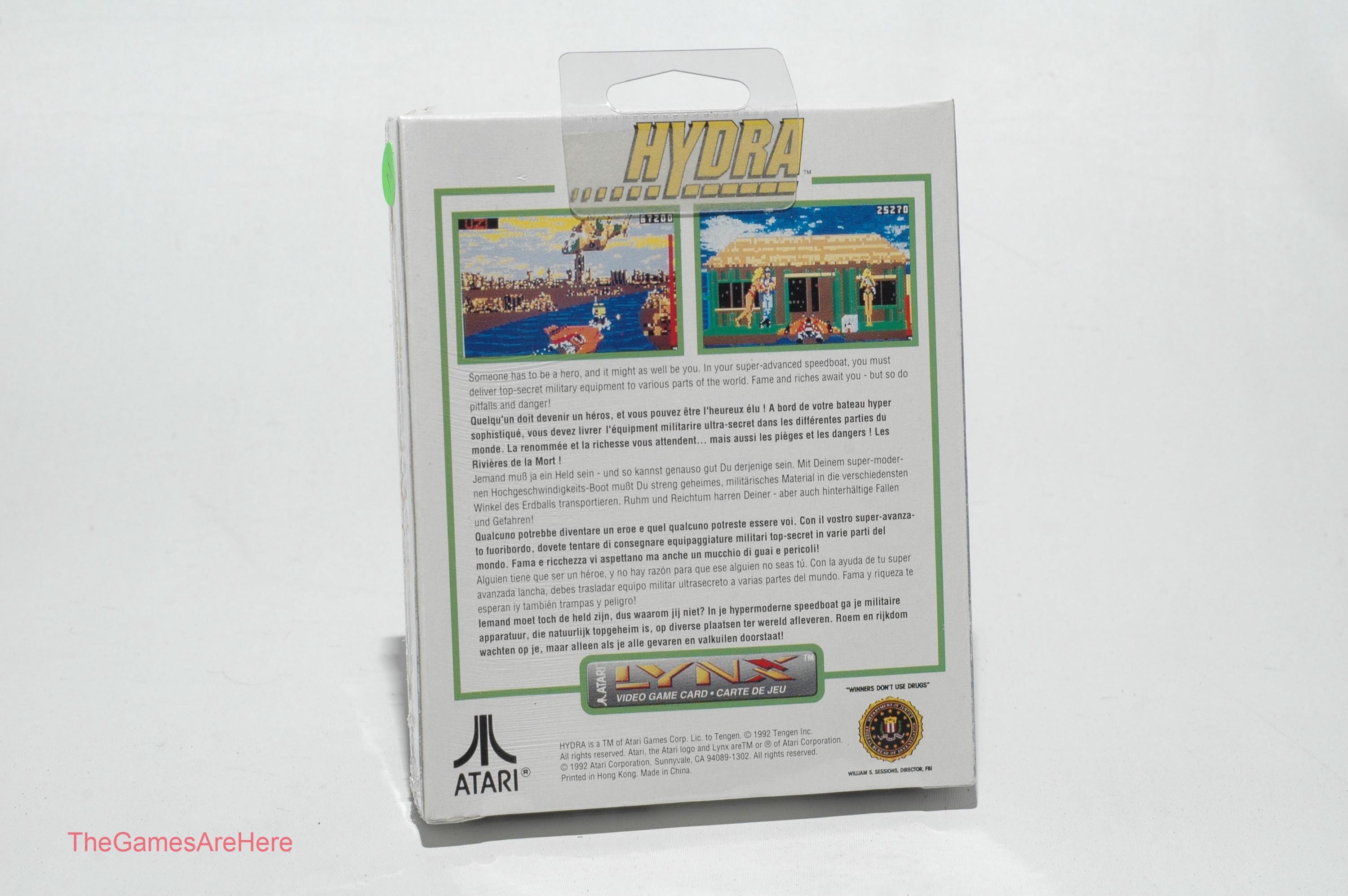 Buy Hydra - Atari Lynx, Tengen 1992 Brand New Online in India - Etsy