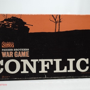 Conflict War Game - Parker Brothers 1964