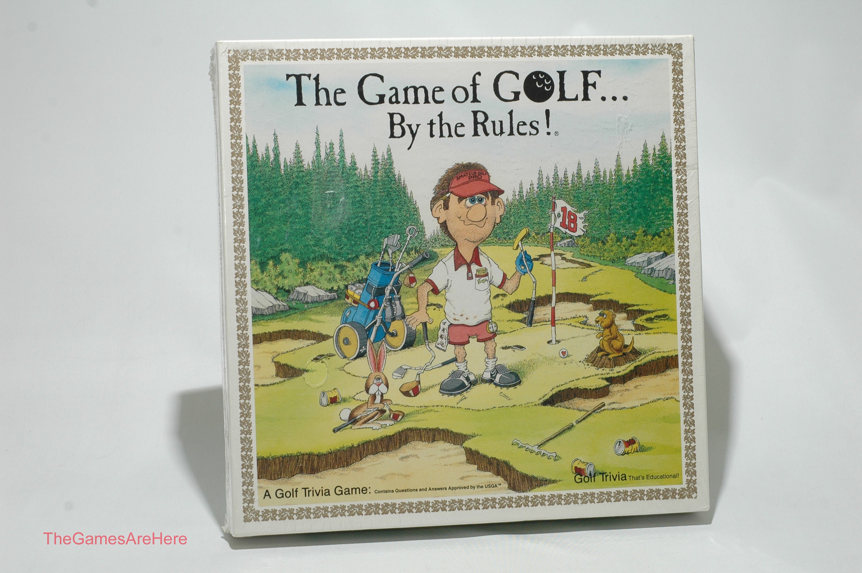 The Game of Golf by the Rules Mountainman Ent. 1989 Brand NEW 