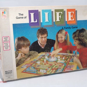 Vintage Game of Life Board Game — Forest & Found