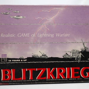 Blitzkrieg - Avalon Hill 1975 COMPLETE