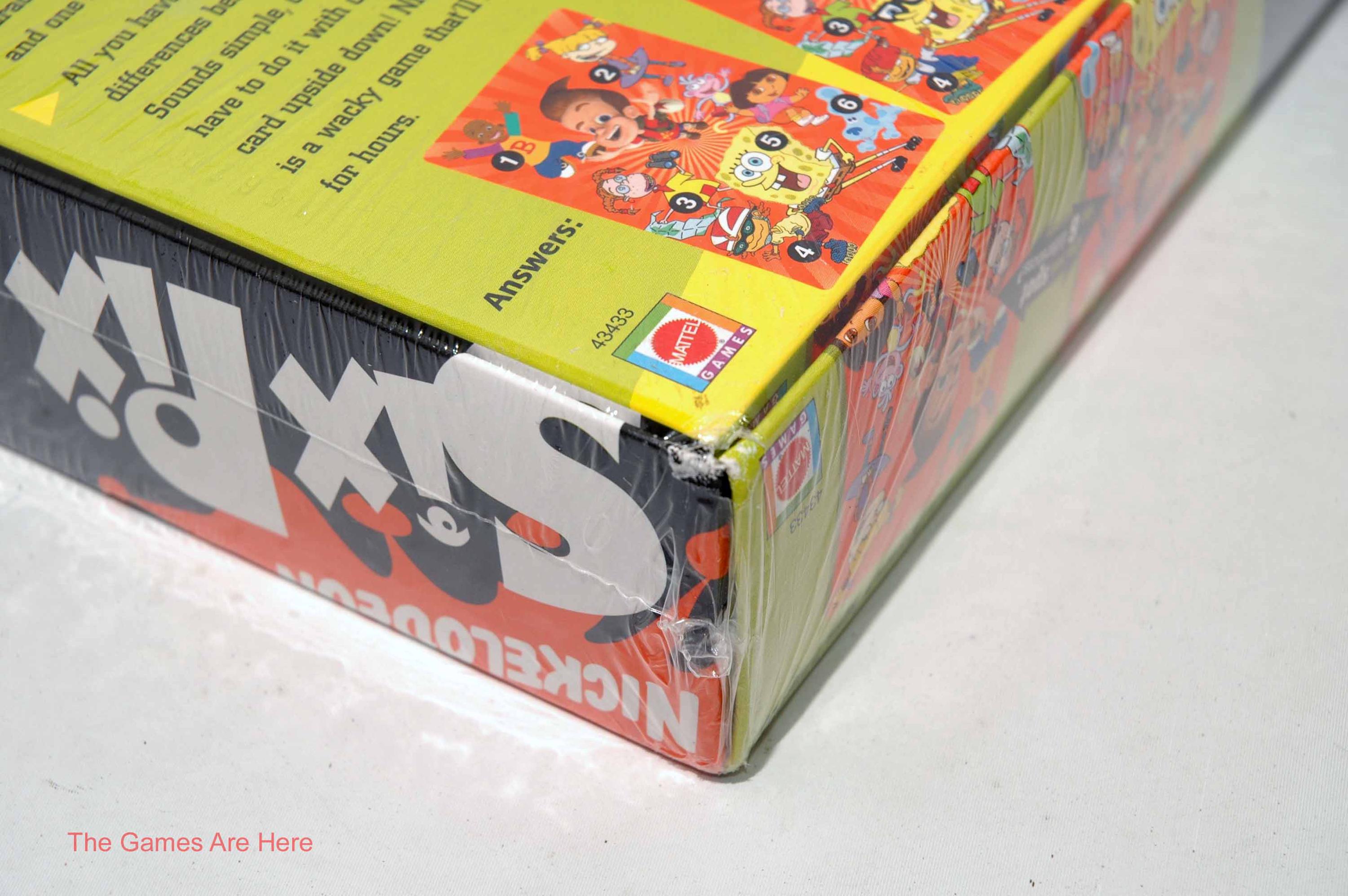 Nickelodeon Six Pix Visual Detection Game - Mattel 2002 Brand New