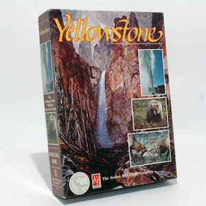 Yellowstone Game - Avalon Hill 1985 COMPLETE w SUN Faded Box (read description)