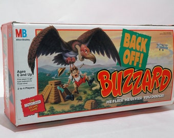 Back Off Buzzard Game - Milton Bradley 1990 COMPLETE (read description)