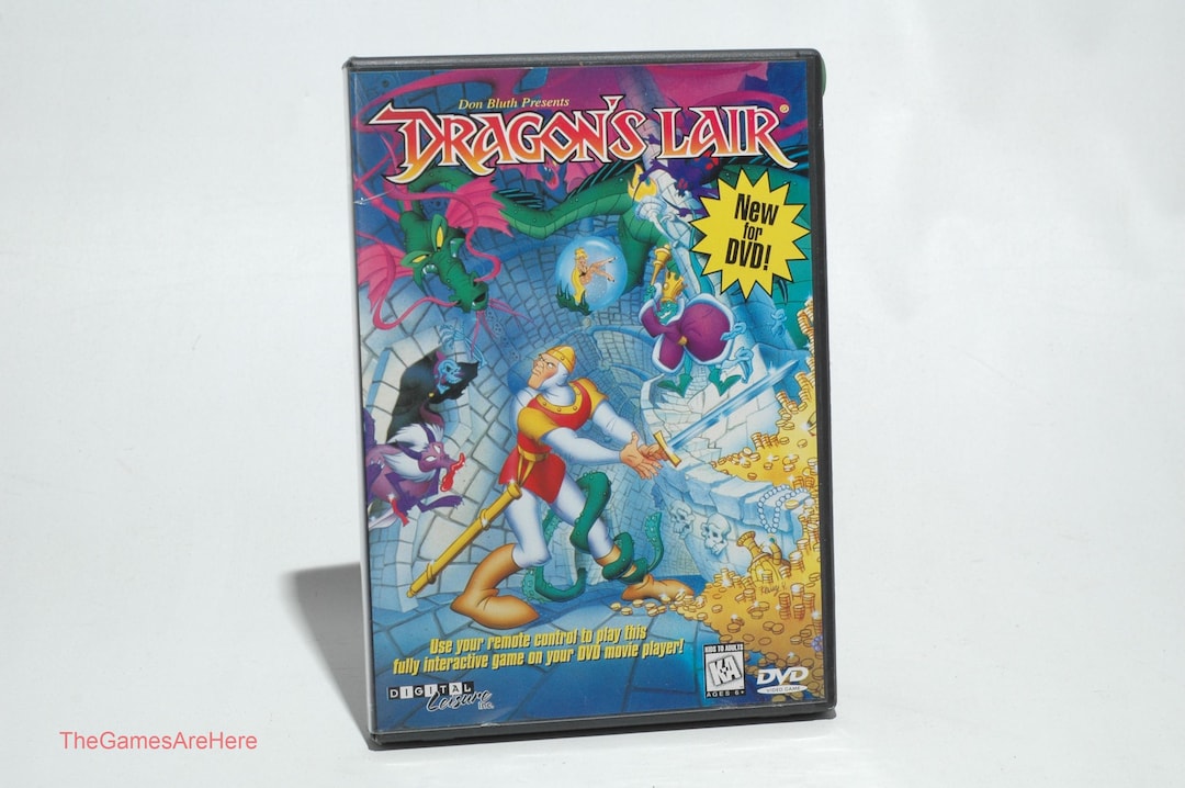 Dragon's Lair DVD Game - Digital Leisure 1998 - Etsy