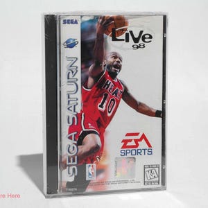 NBA Live &#39;98 - Sega Saturn, EA Sports 1997 Brand New w Loose Disc