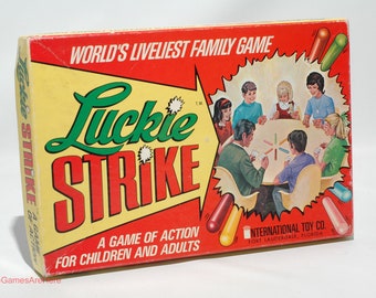 Luckie Strike Card Game - International Toy Co. 1972