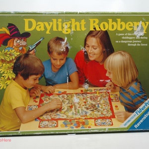 Daylight Robbery Game - Ravensburger 1983 COMPLETE w Box Wear
