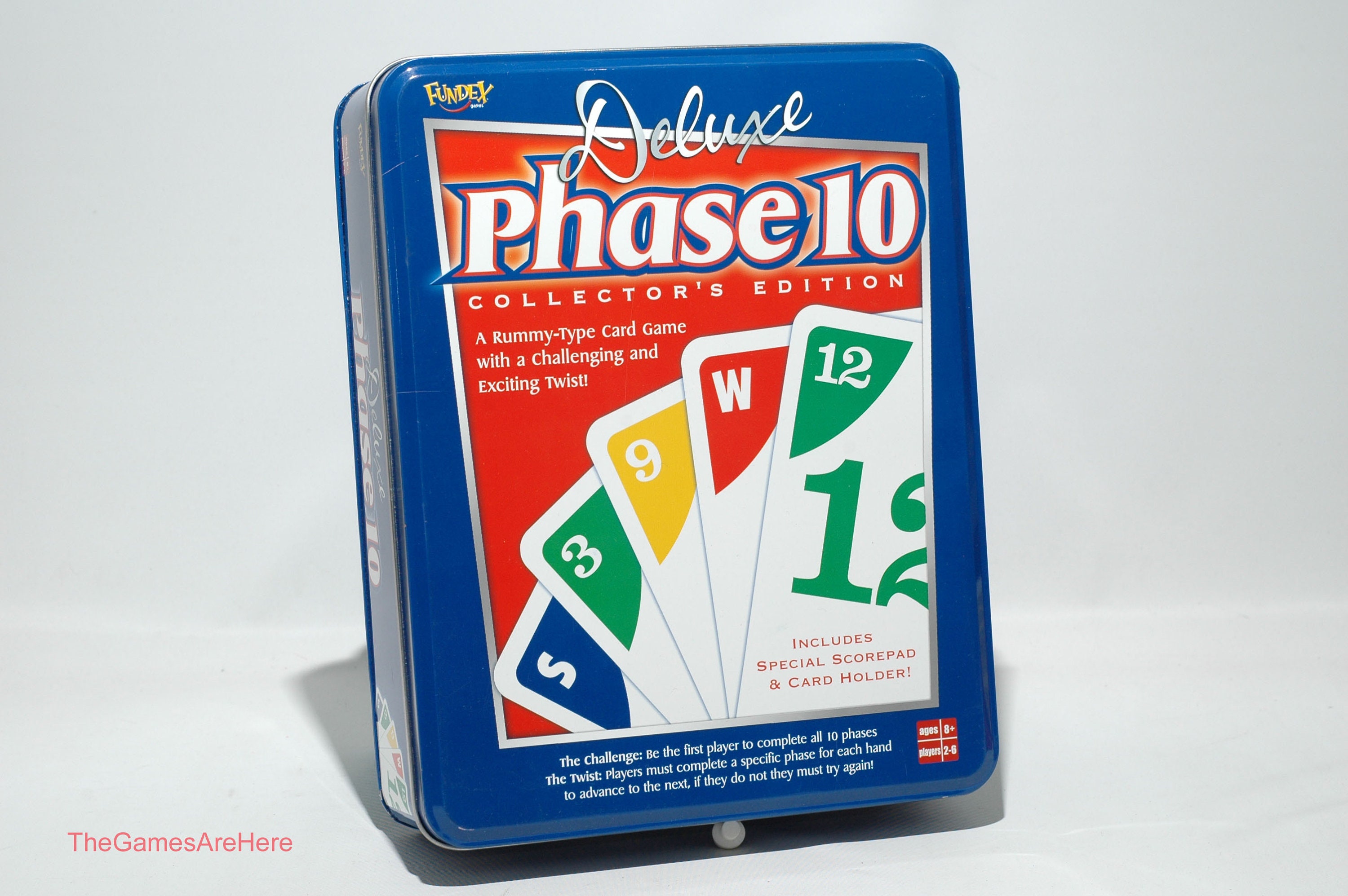 Phase 10 Card Game A Rummy Card Game with a Twist Fundex Games Challenging  New