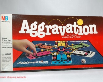 Aggravation Game - Milton Bradley 1989 COMPLETE (read description)