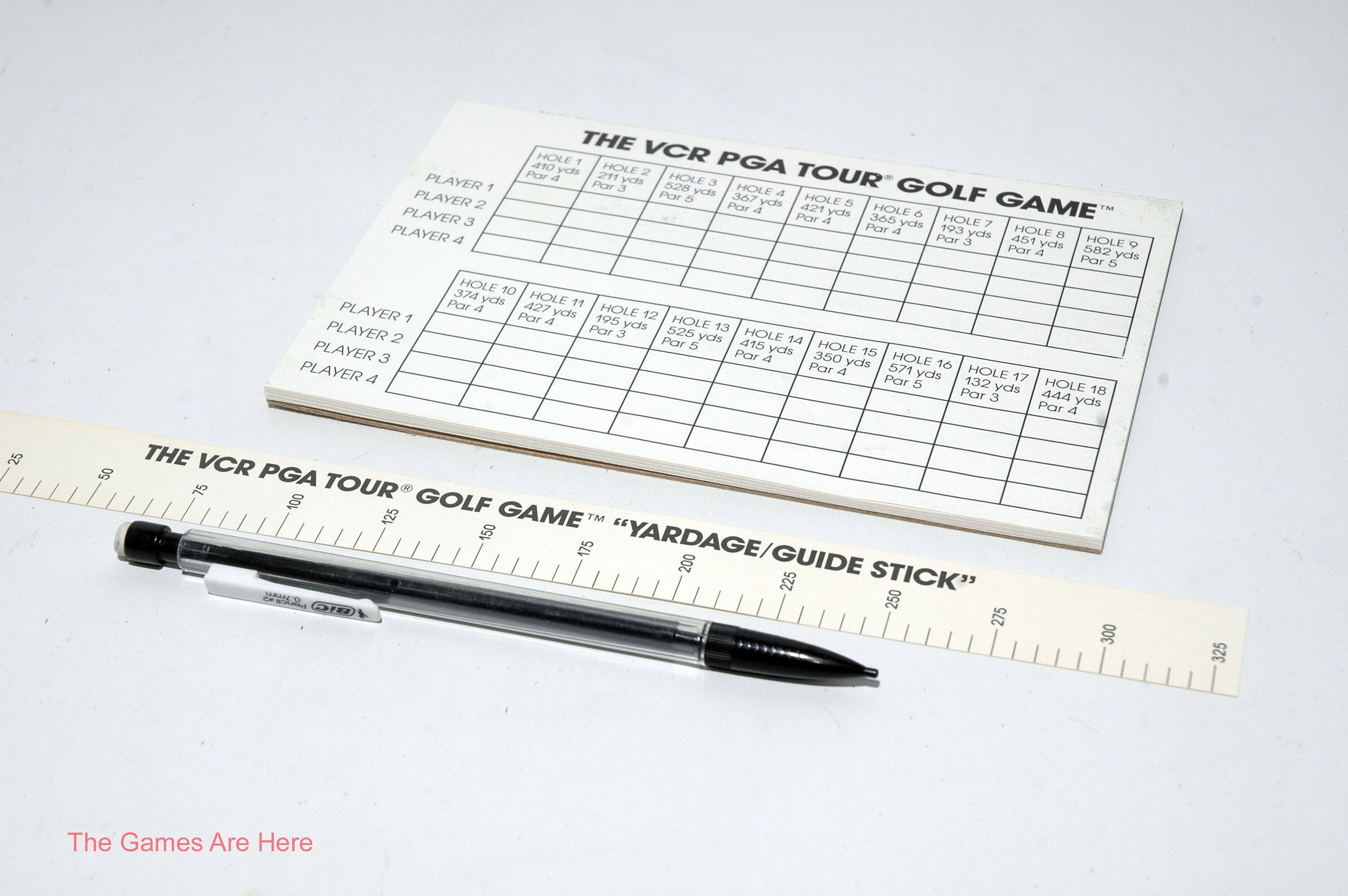 VCR PGA Tour Golf Game Acclaim Ent. 1987 COMPLETE Etsy