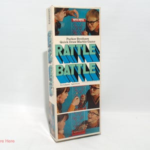 Rattle Battle Marble Game - Parker Brothers 1970
