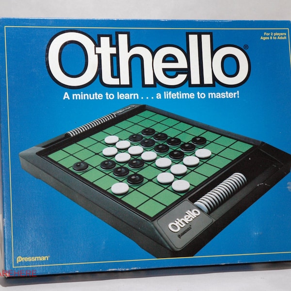 Othello Strategy Game - Pressman 1996 COMPLETE (read description)