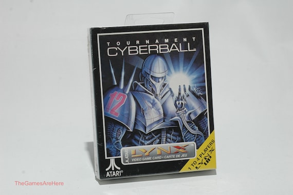 Tournament Cyberball Game - Atari Lynx, Tengen 1991 Brand