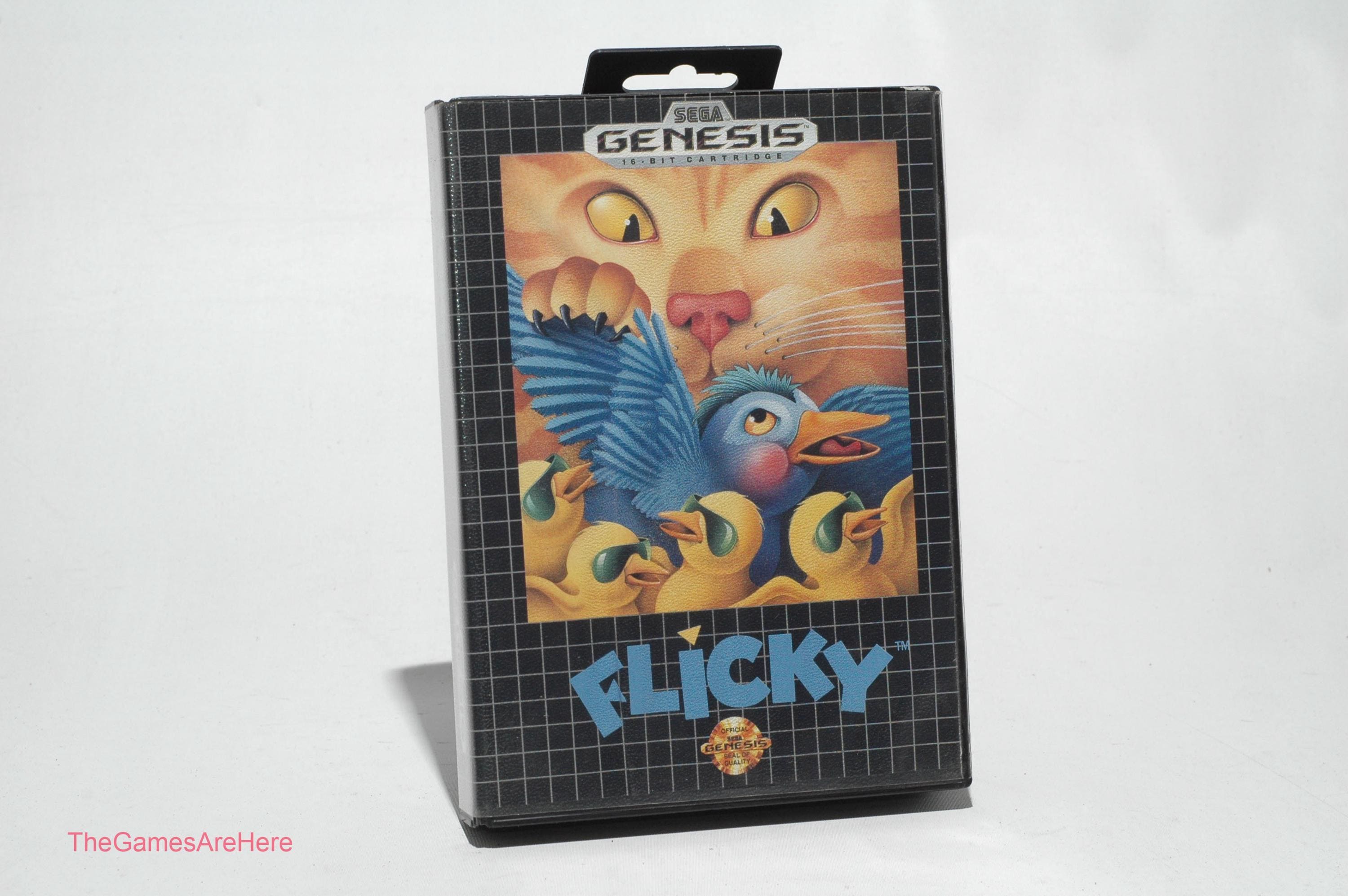 Flicky - Sega Genesis, 1991 COMPLETE - Etsy