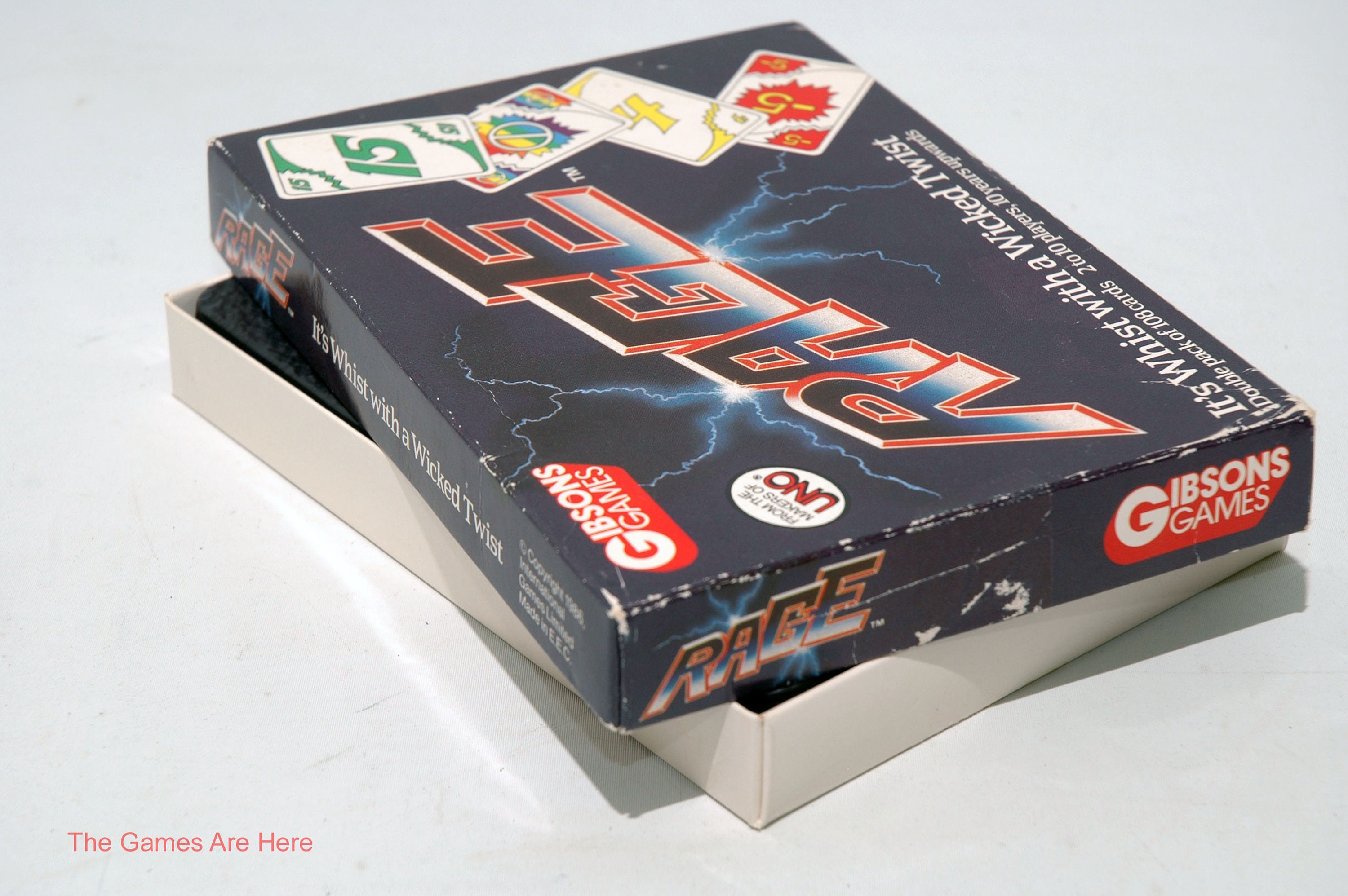 Rage Card Game from Gibsons Games 1986 | Etsy