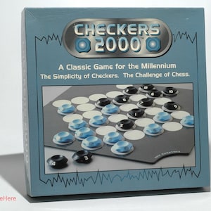 Checkers 2000 Game - Myco 1999 COMPLETE