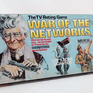 War of the Networks Game - Hasbro 1979 COMPLETE