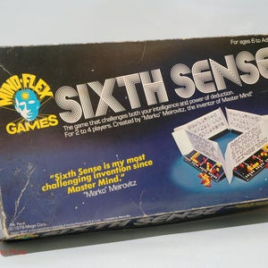 Sixth Sense Game - Mego Corp 1978 COMPLETE
