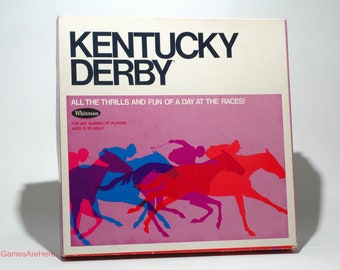 Kentucky Derby Game - Whitman 1969 COMPLETE