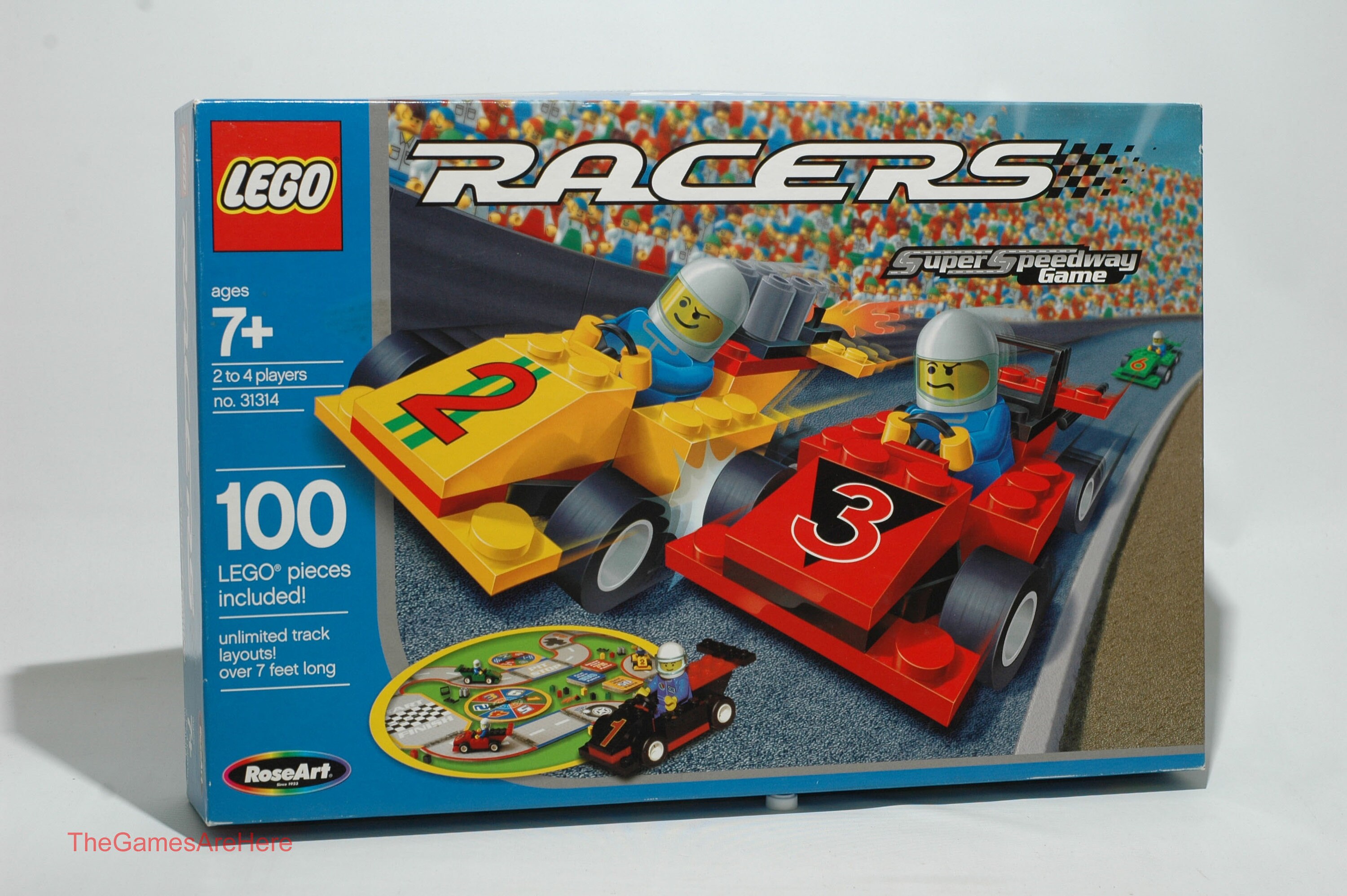 Ny mening en milliard Hvert år Lego Racers Game Roseart 2001 COMPLETE - Etsy