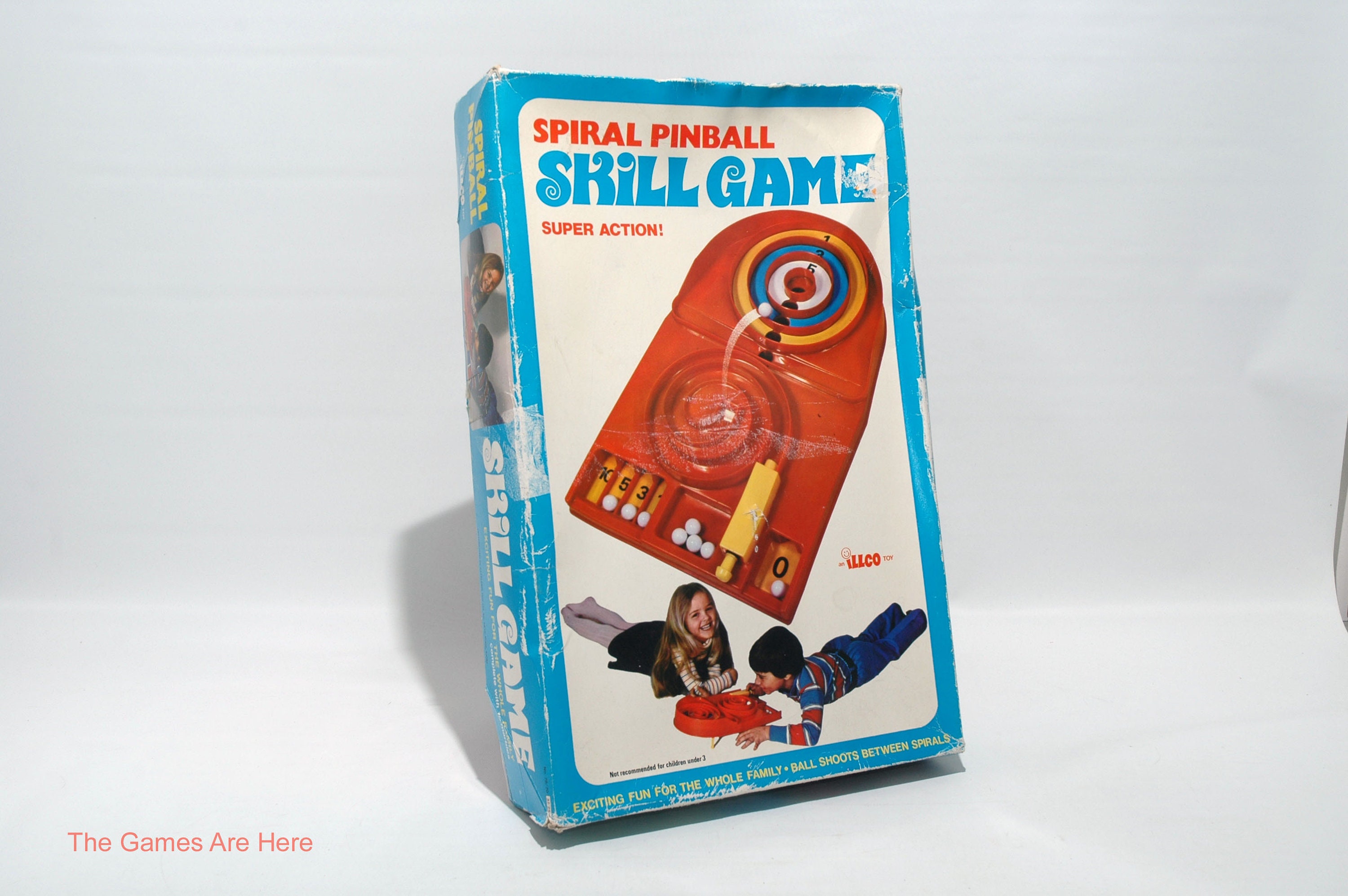 Spiral Pinball Skill Game Illco Vintage Etsy Australia
