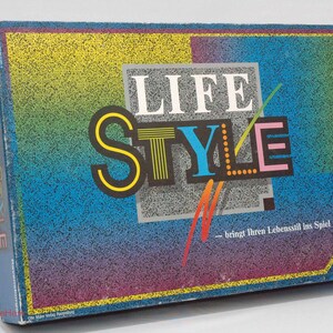 Life Style Game - Ravensburger 1989 German COMPLETE w English Rules (read description)