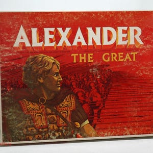 Vintage Avalon Hill Alexander the Great Board Game 1974