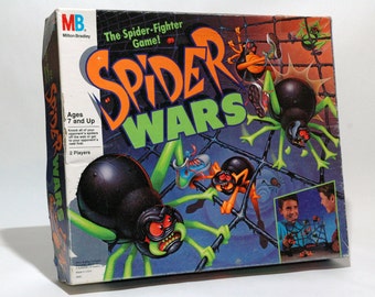 Spider Wars Game - Milton Bradley 1988 COMPLETE (read description)