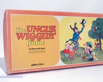 Uncle Wiggily Game - Parker Brothers 1971 COMPLETE (read description)