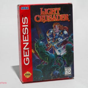 Light Crusader Sega Genesis Video Game - Etsy