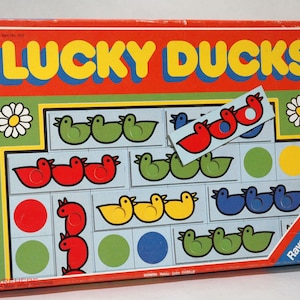 Lucky Ducks Game - Ravensburger 1986 COMPLETE (read description)