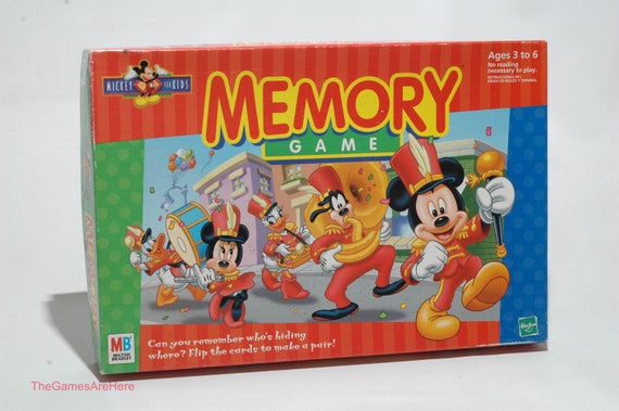 jeu de memory en bois Mickey
